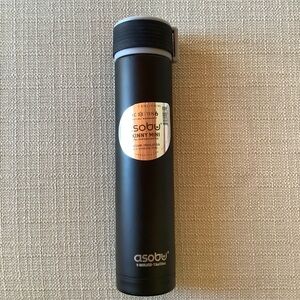 Asobu Black Skinny Mini Bottle